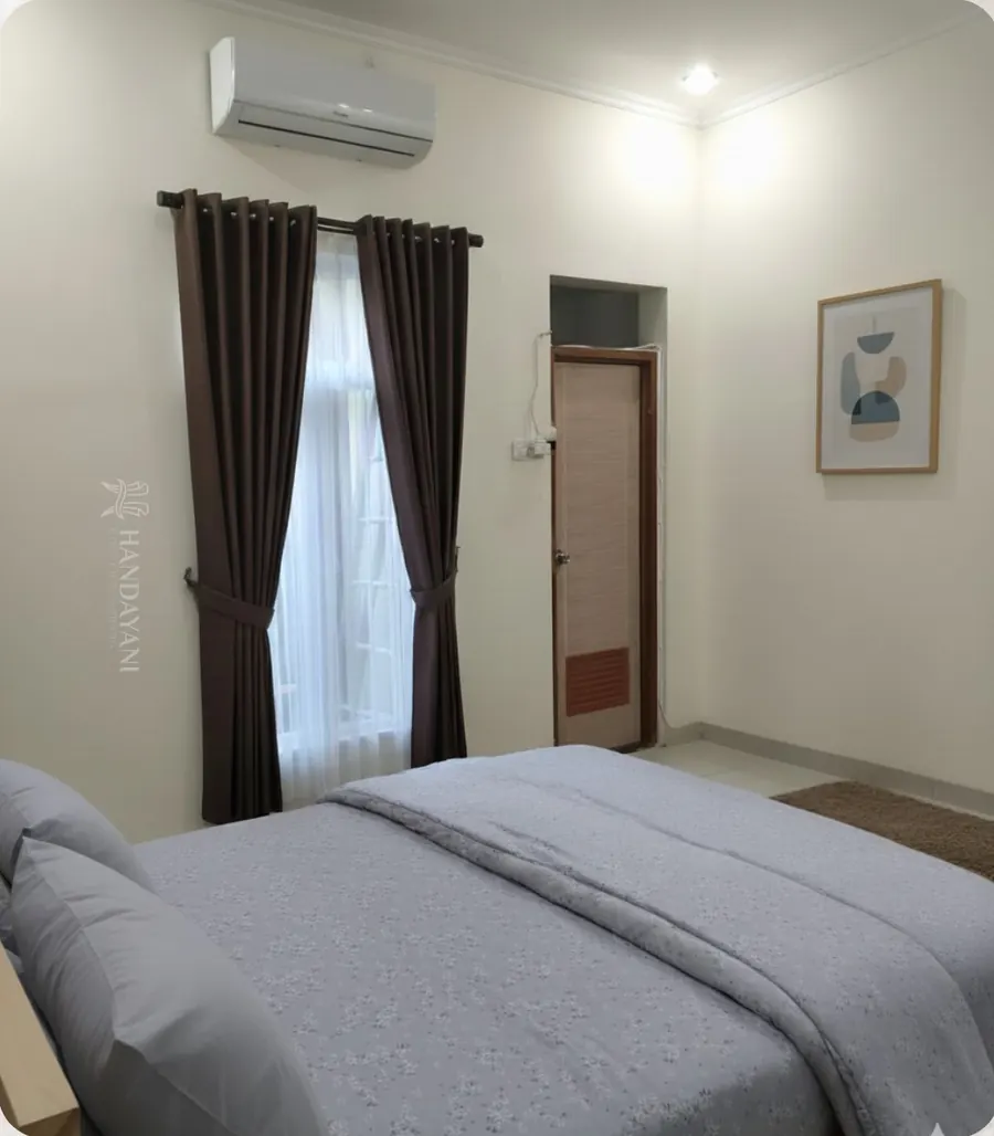 Gorden Blackout 80% — Kamar tidur